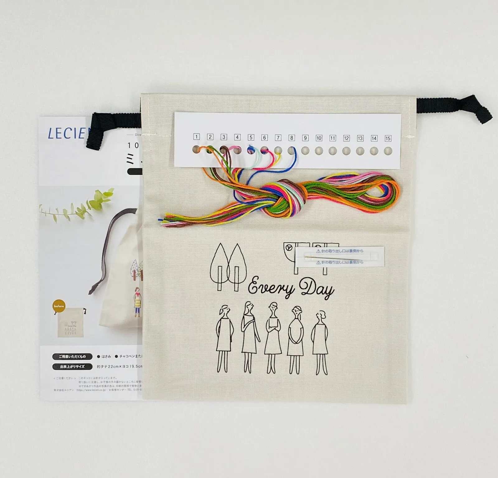 100 Ladies Trees Pouch Kit