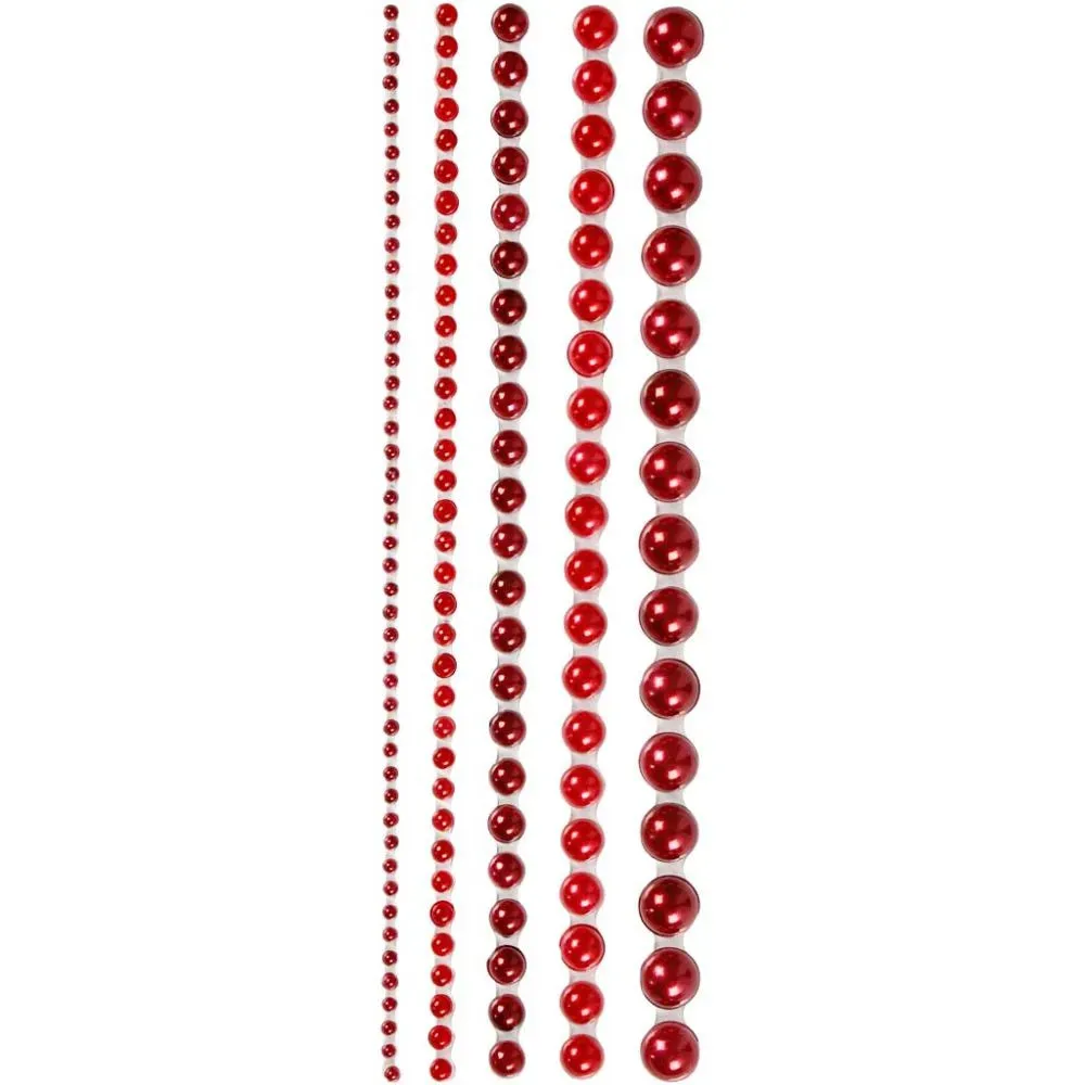 140 x Assorted Colour Self Adhesive Half Pearls With Mother Of Pearl Art Crafts