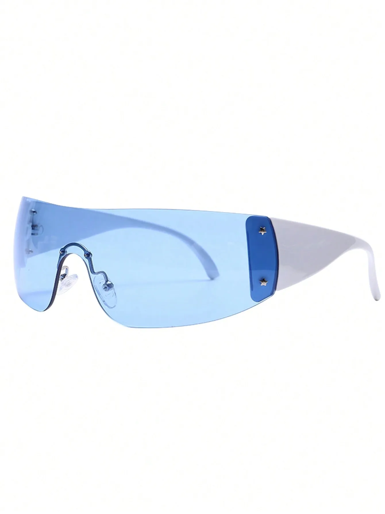1pc Pentagram Wrap Sport Sunglasses