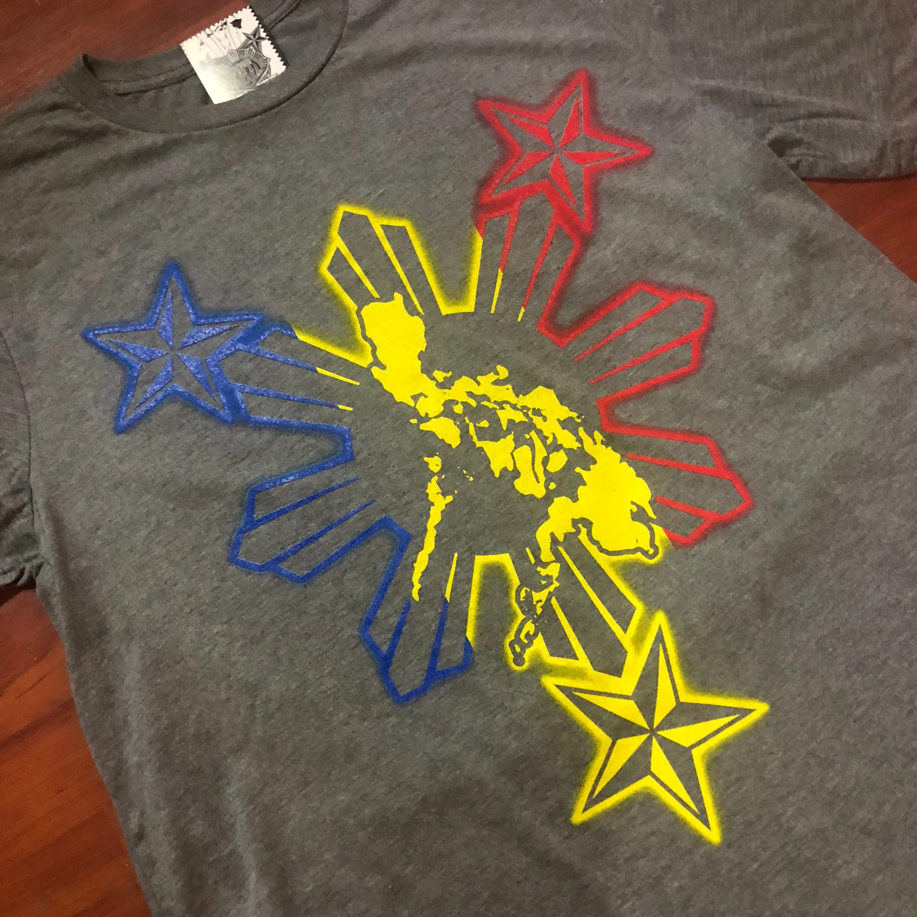 3 Stars and Sun Gray Traditionals (Limited)