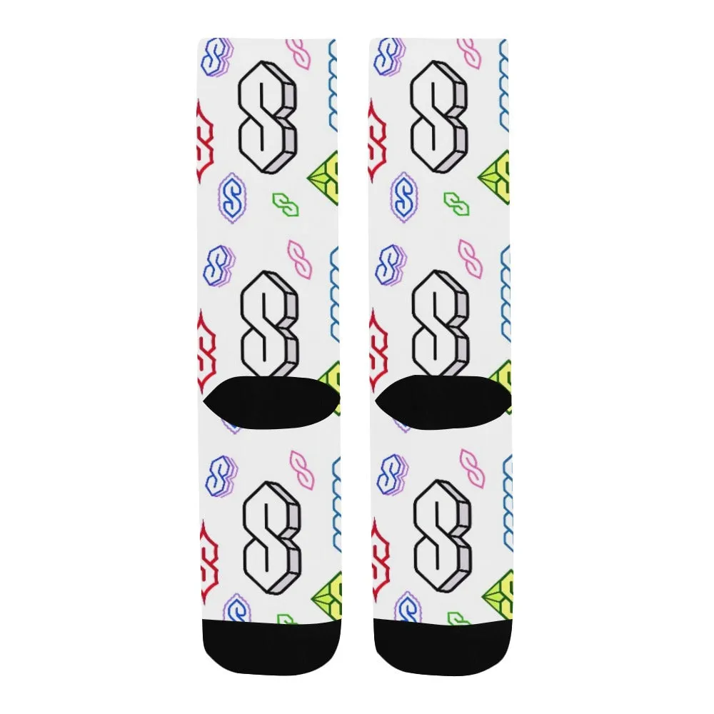 90s Graffiti Super S Men's Custom Socks