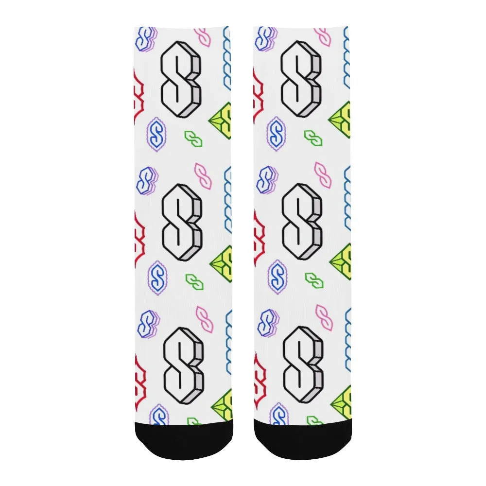 90s Graffiti Super S Men's Custom Socks