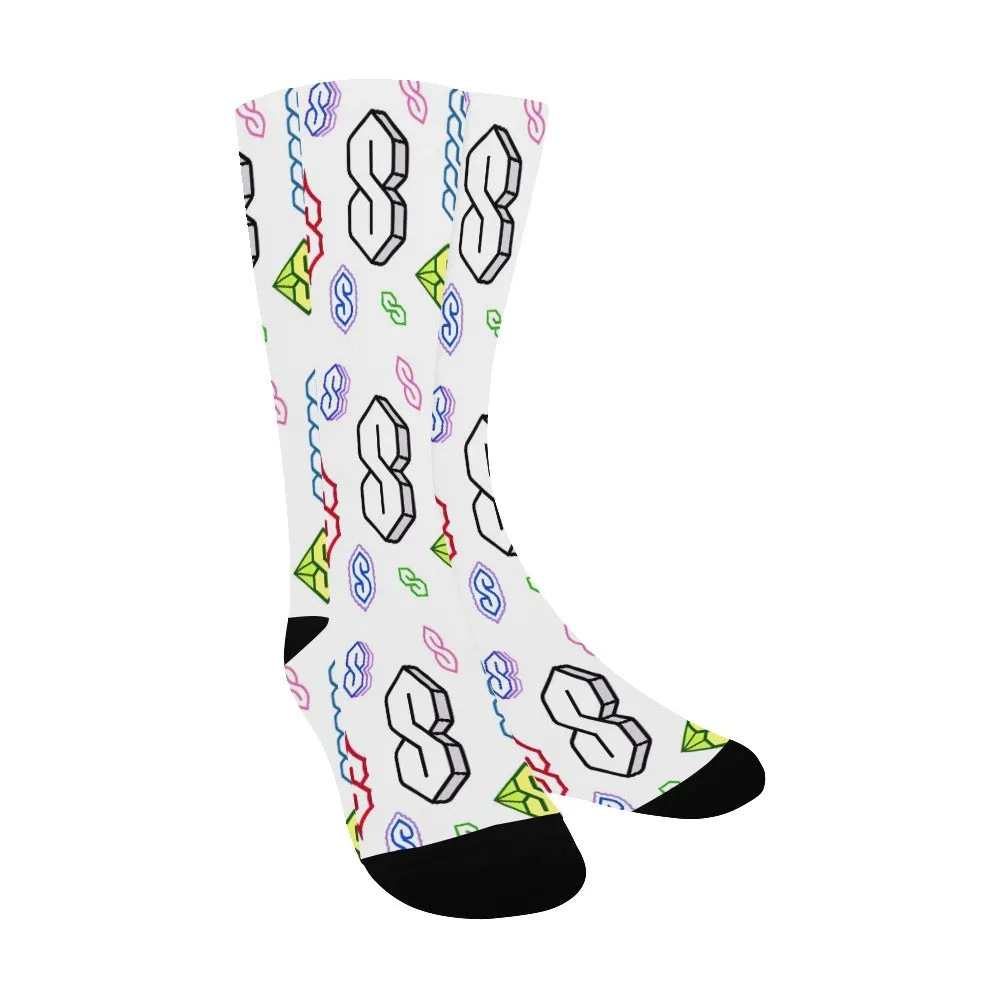 90s Graffiti Super S Men's Custom Socks