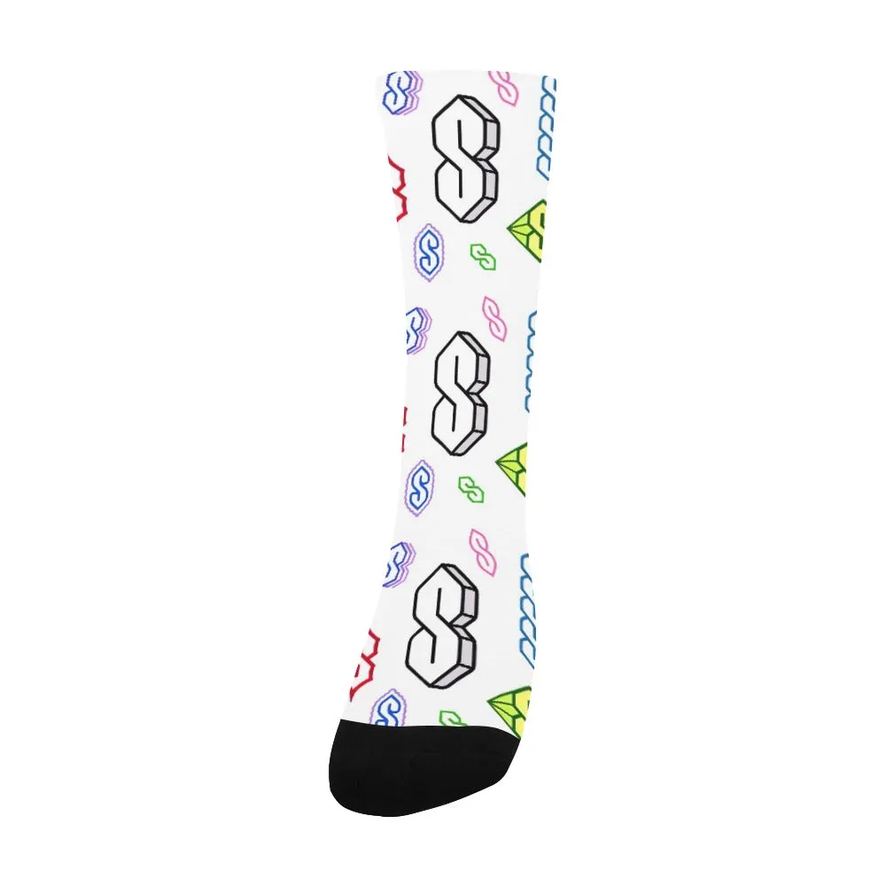 90s Graffiti Super S Men's Custom Socks