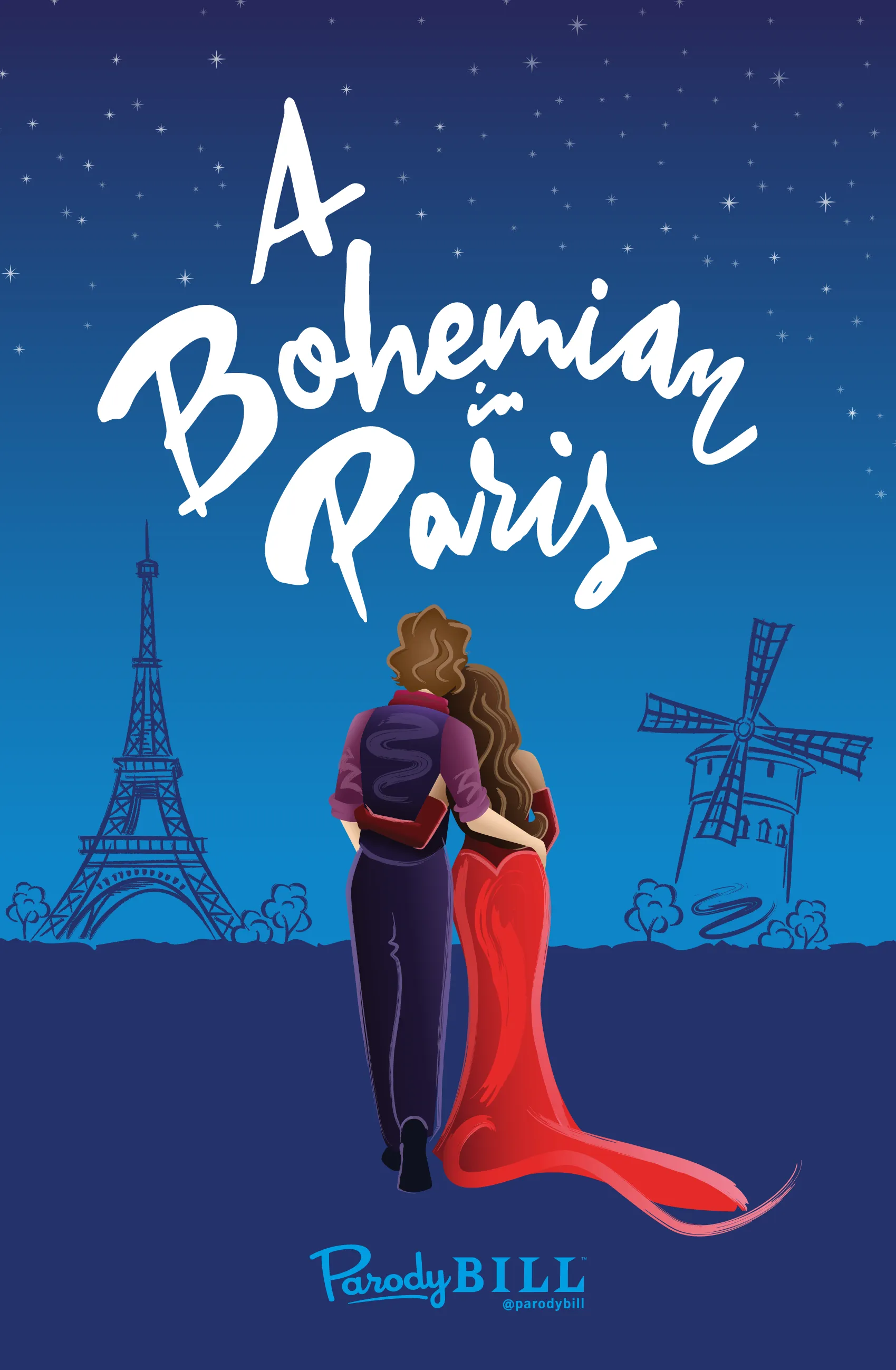 A Bohemian in Paris Print