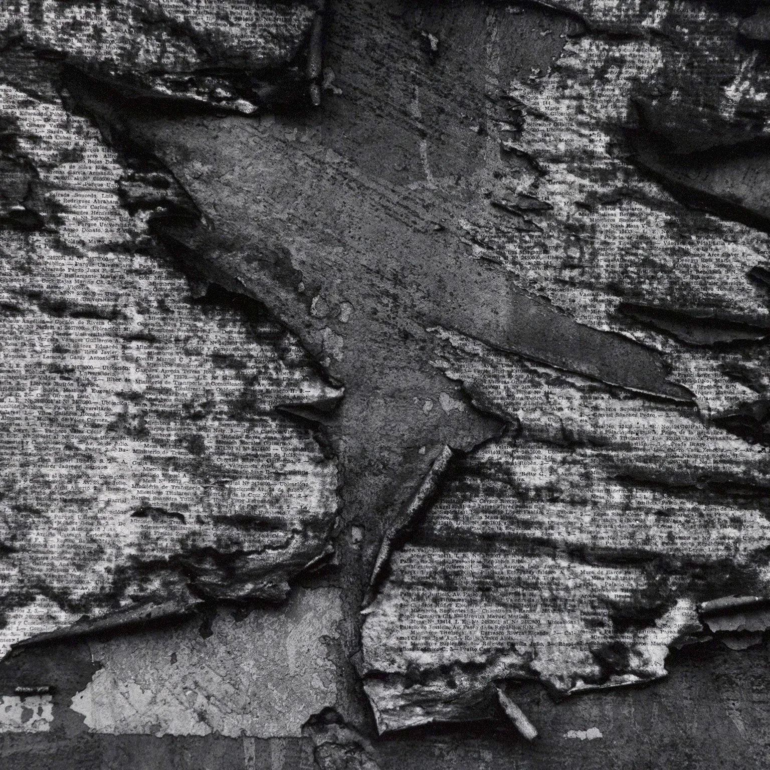 AARON SISKIND "LIMA 25" PHOTO, 1980