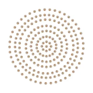 Adhesive Pearls - Chocolate (2mm- 424pc)