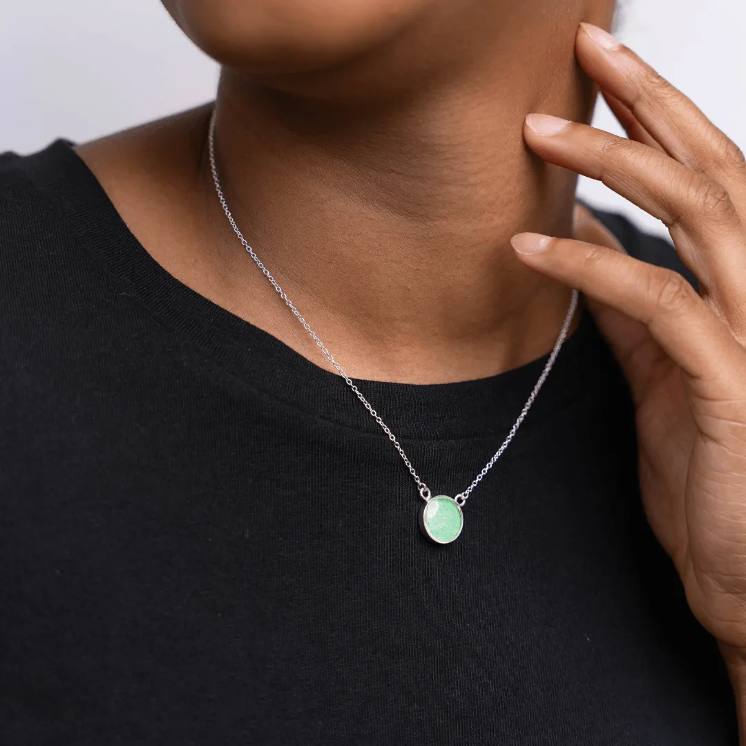 Adrian Necklace | Silver | August