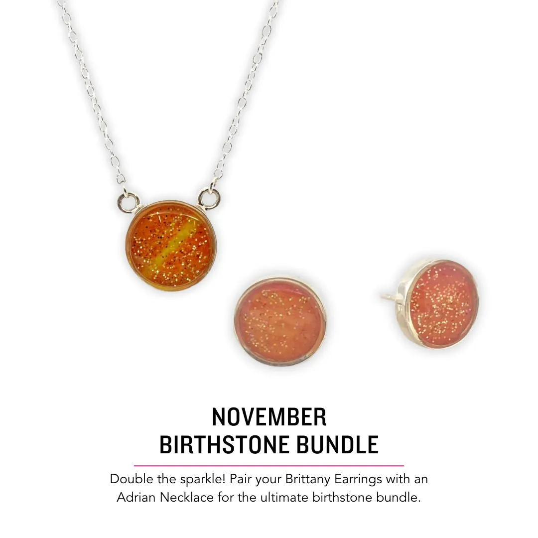 Adrian Necklace | Silver | November