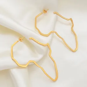 African Hoop earrings