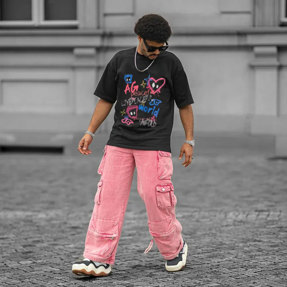 ⚡AG Love Graffiti Street Style T-Shirt