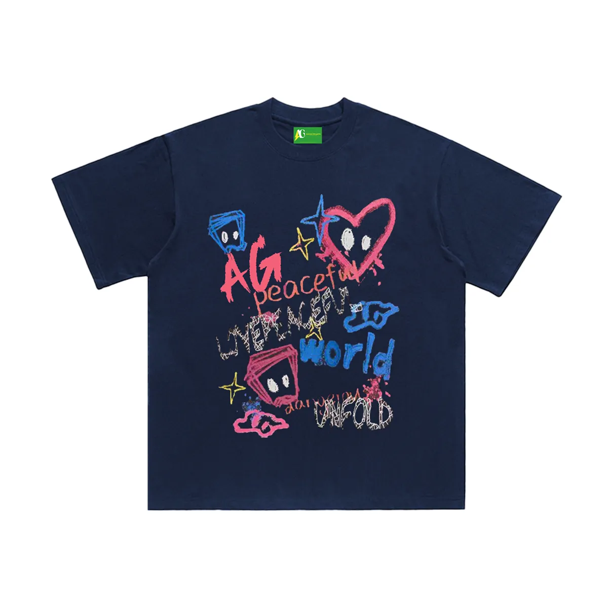 ⚡AG Love Graffiti Street Style T-Shirt