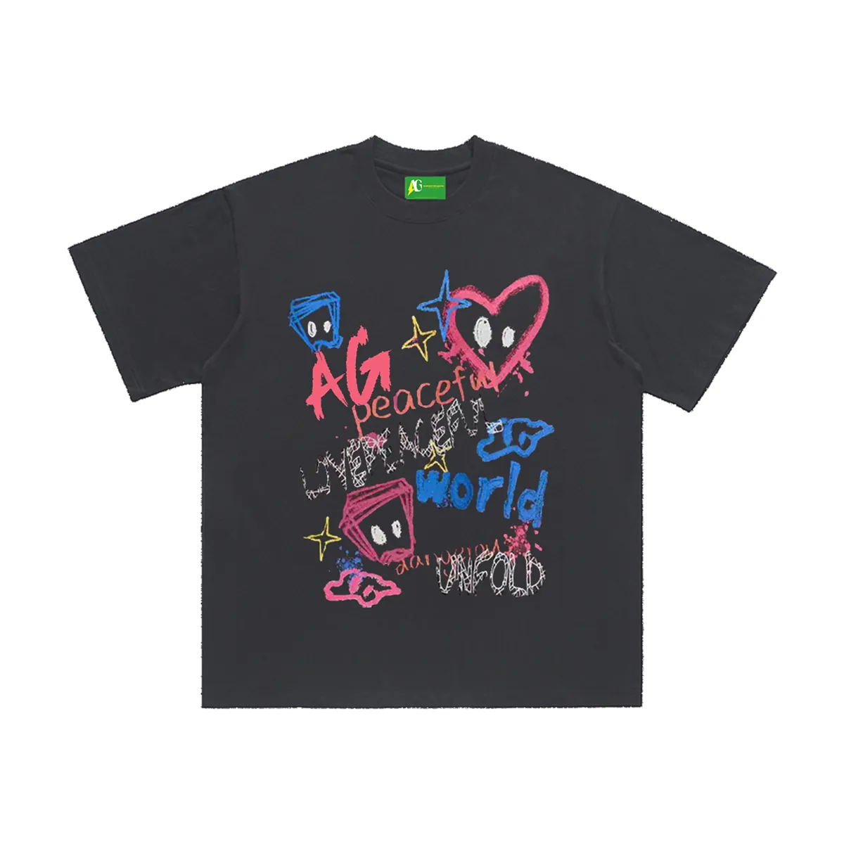 ⚡AG Love Graffiti Street Style T-Shirt