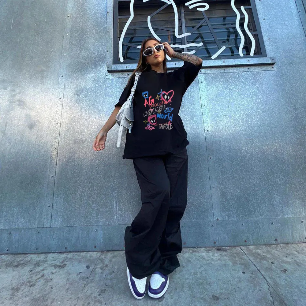 ⚡AG Love Graffiti Street Style T-Shirt