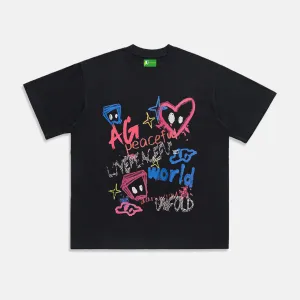 ⚡AG Love Graffiti Street Style T-Shirt