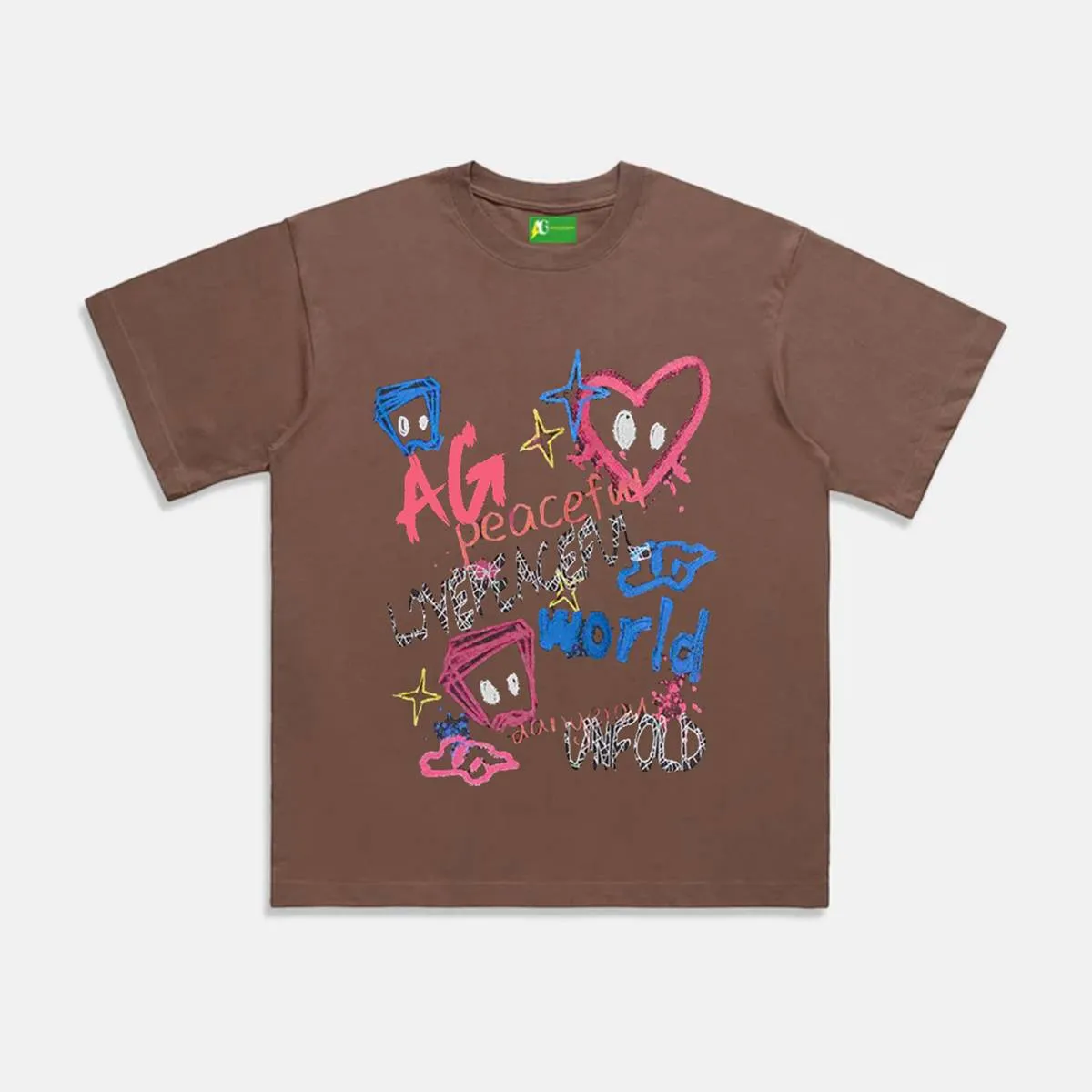 ⚡AG Love Graffiti Street Style T-Shirt