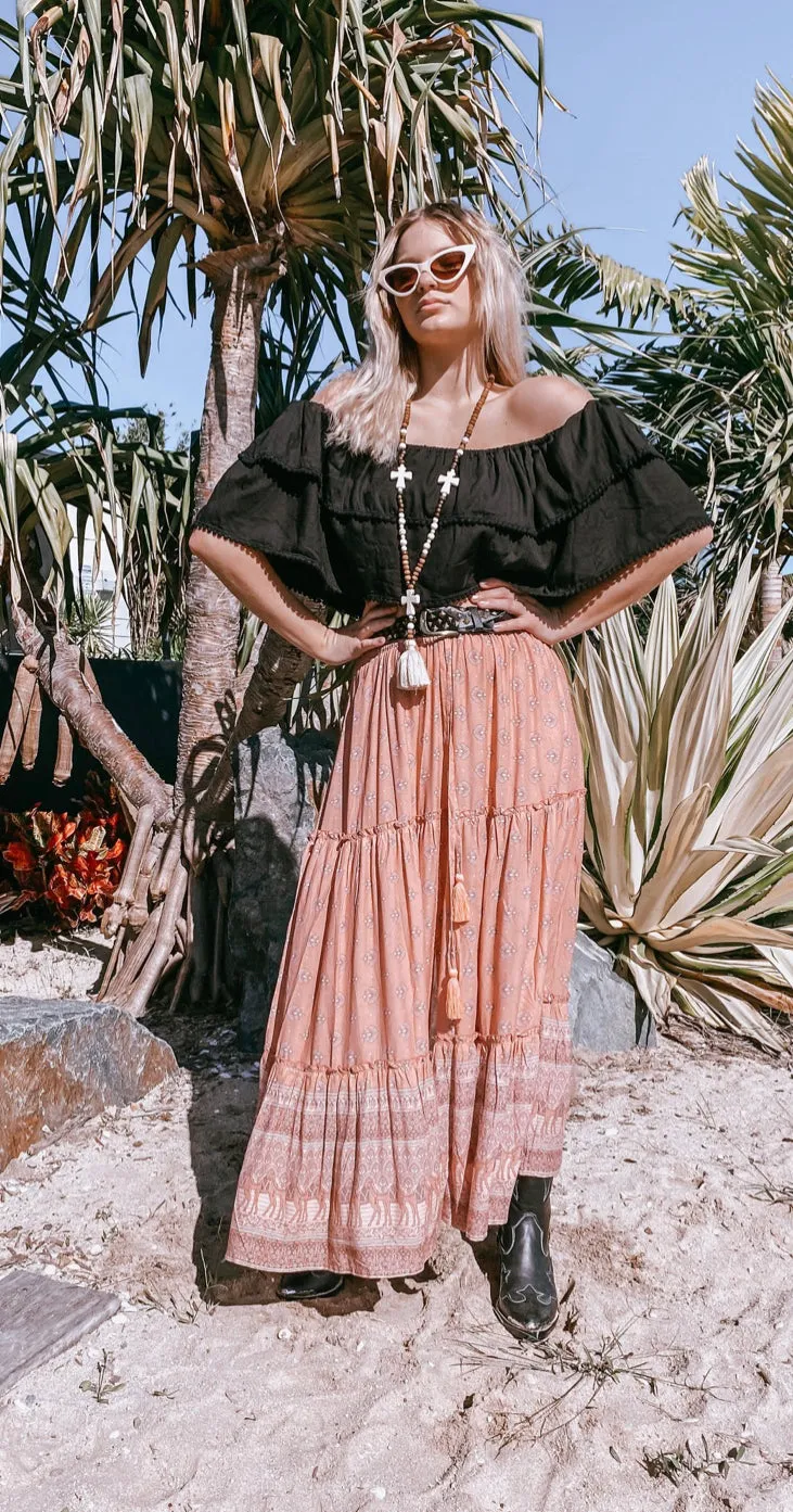 Almost Famous Skirt - Rose Dawn