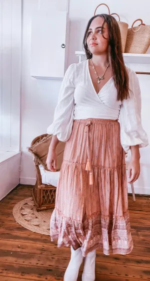 Almost Famous Skirt - Rose Dawn