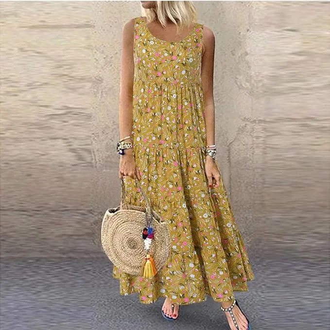 Amelia's Bohemian Floral Dress