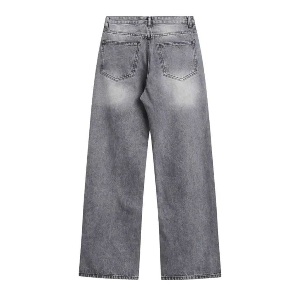American Street Ripped Straight Jeans