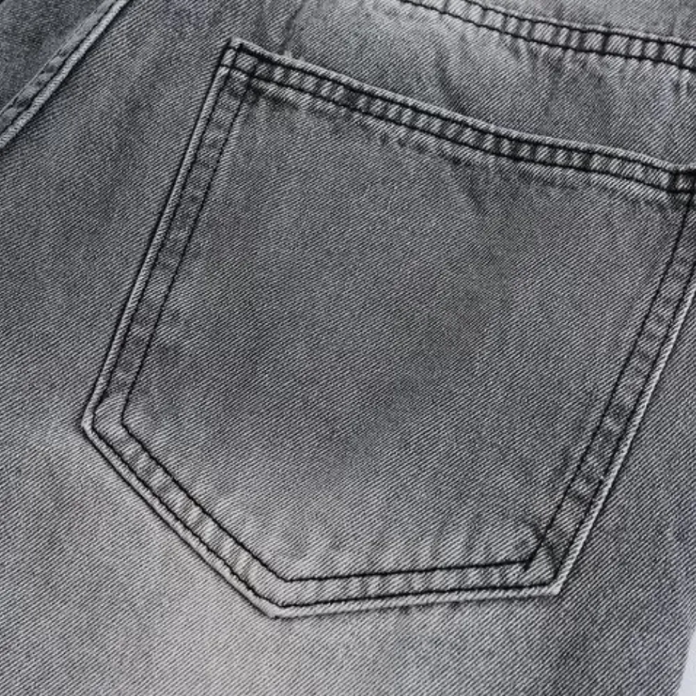 American Street Ripped Straight Jeans