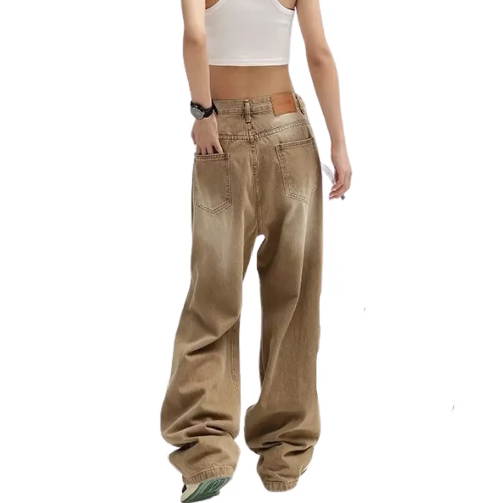 American Street Ripped Straight Jeans