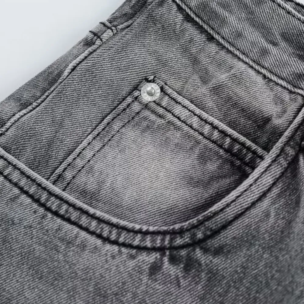 American Street Ripped Straight Jeans