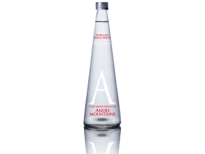 Andes Mountain Sparkling Water Pallet 25.4 oz / 750 ml x 55 Cases of 13 bottles