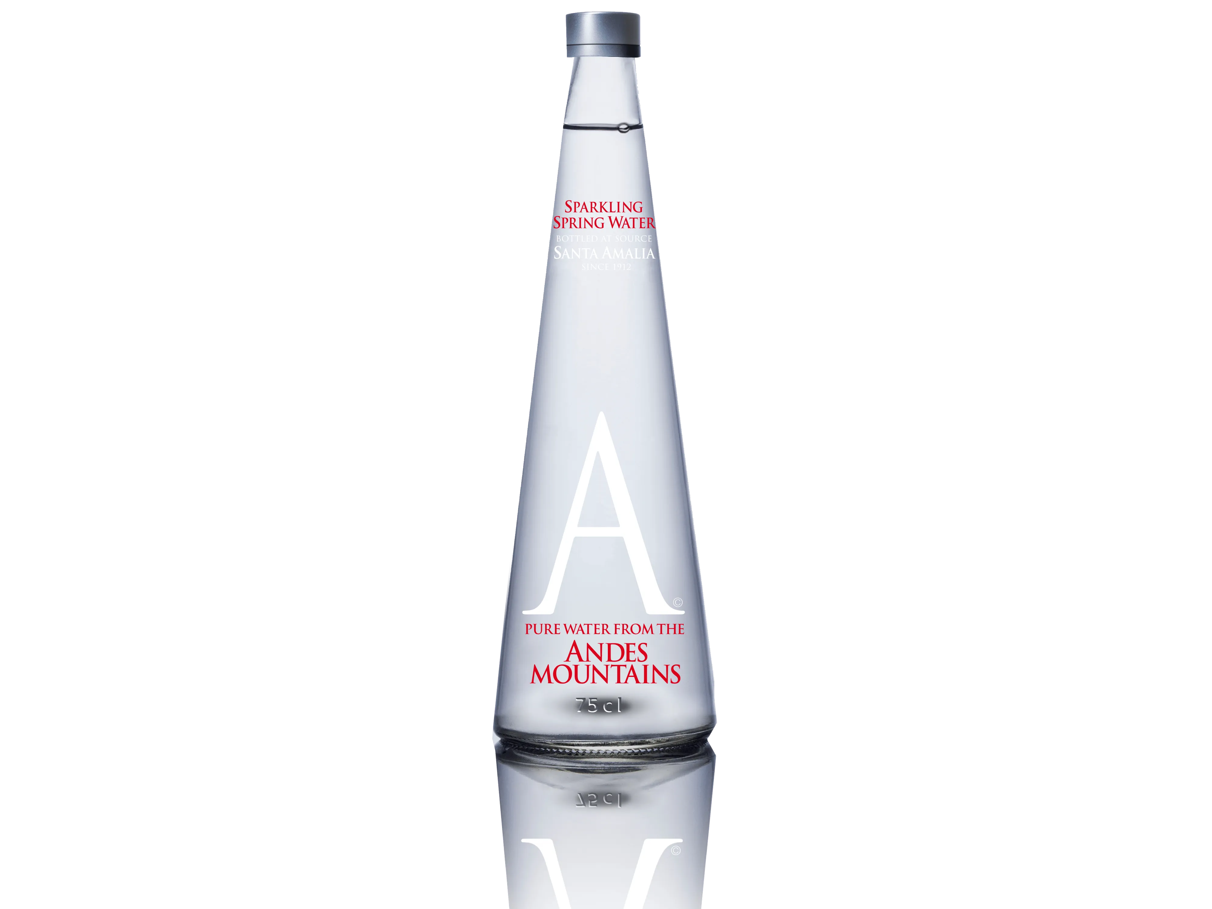 Andes Mountain Sparkling Water Pallet 25.4 oz / 750 ml x 55 Cases of 13 bottles