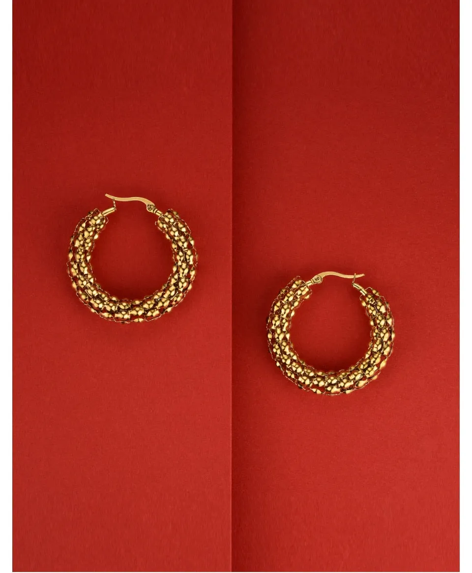 Angeli Hoop Earrings