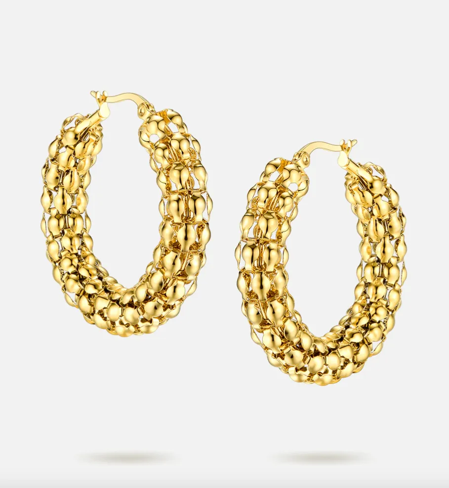Angeli Hoop Earrings