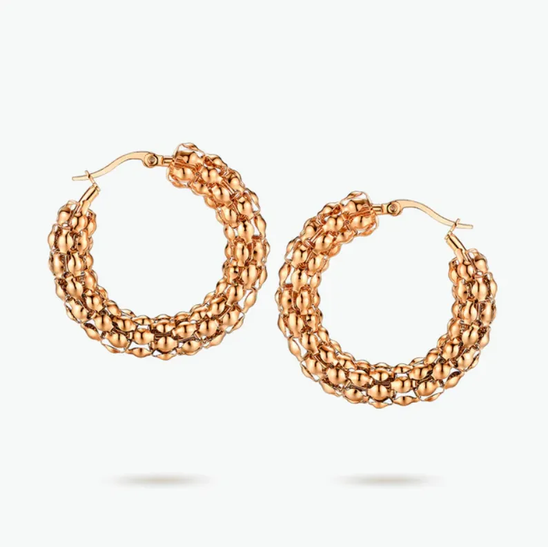 Angeli Hoop Earrings