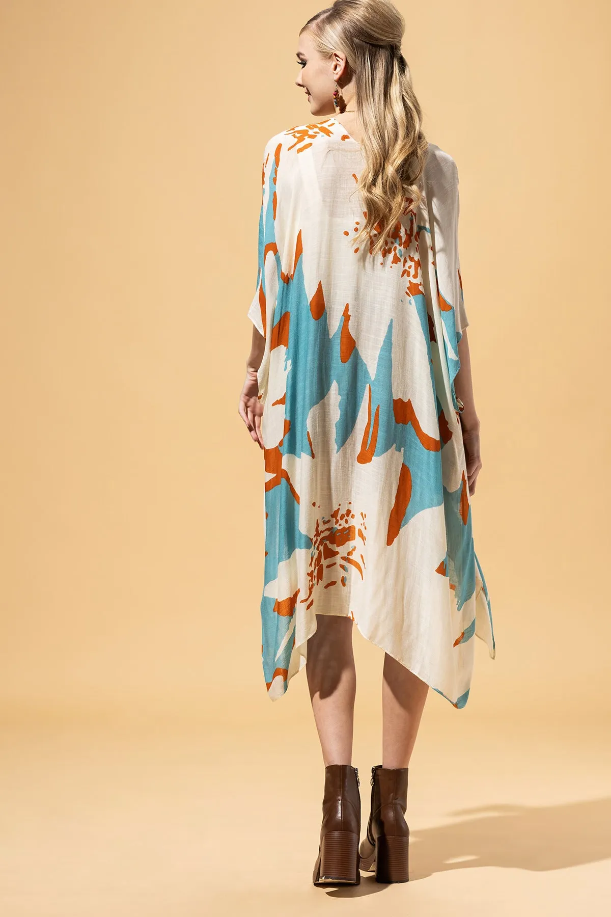 Aquaflora Boho Kimono