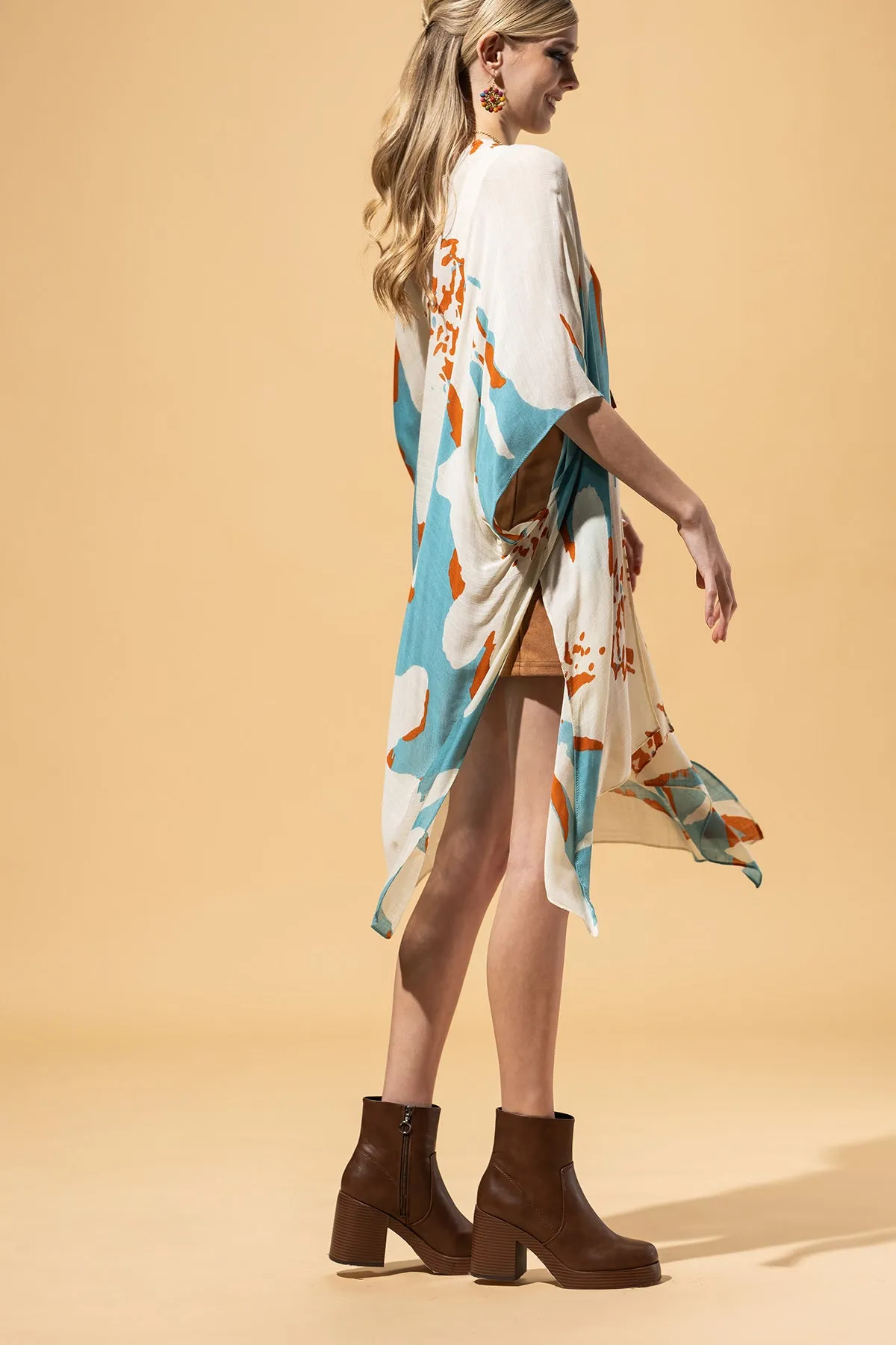 Aquaflora Boho Kimono