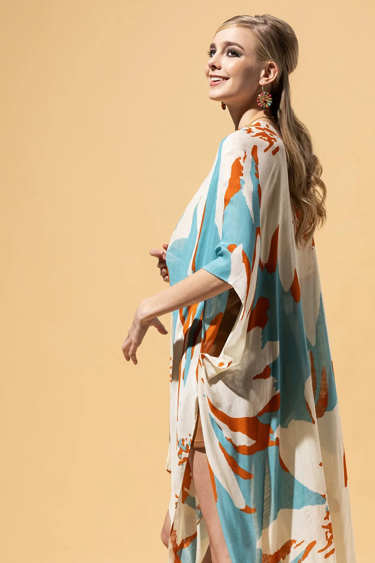 Aquaflora Boho Kimono