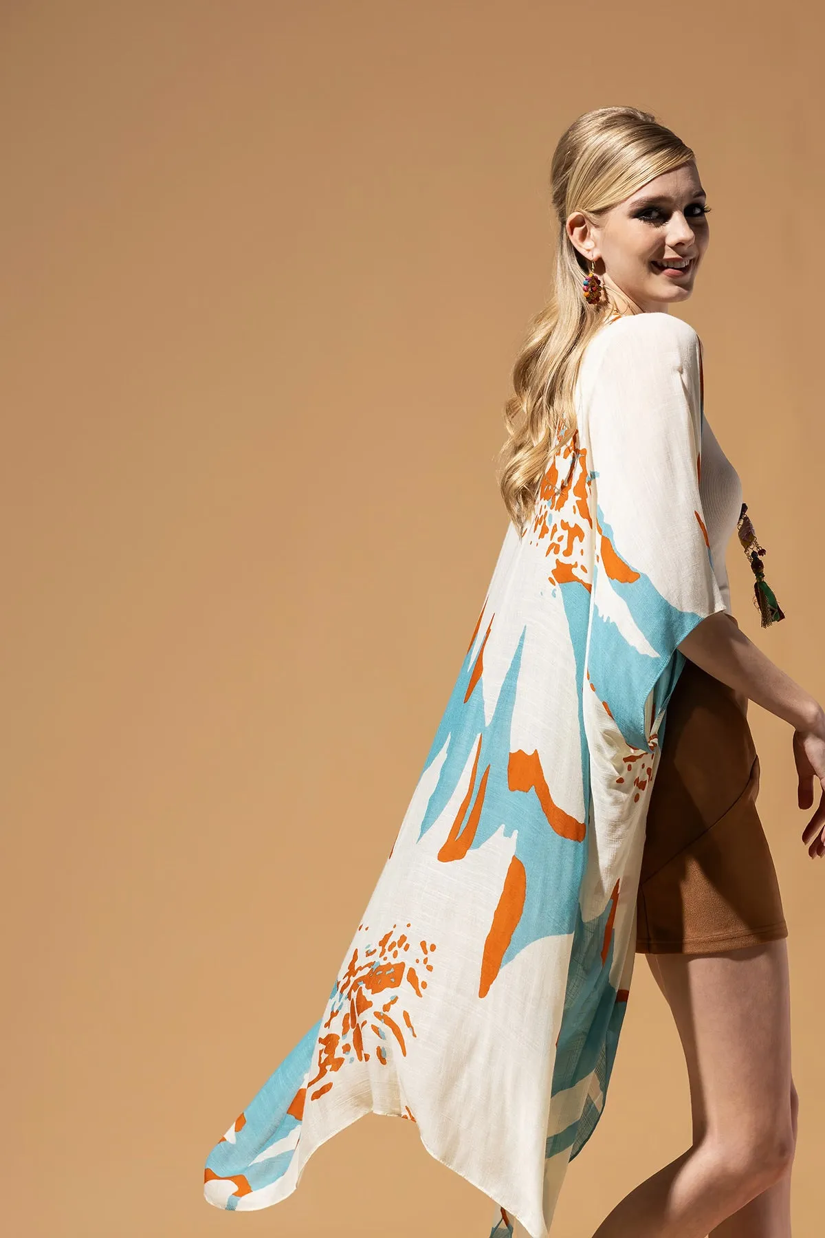 Aquaflora Boho Kimono