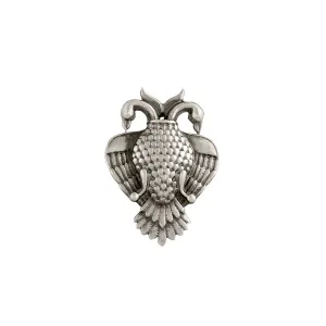 Aras (Gandabherunda) Silver Finger Ring - Small by MOHA