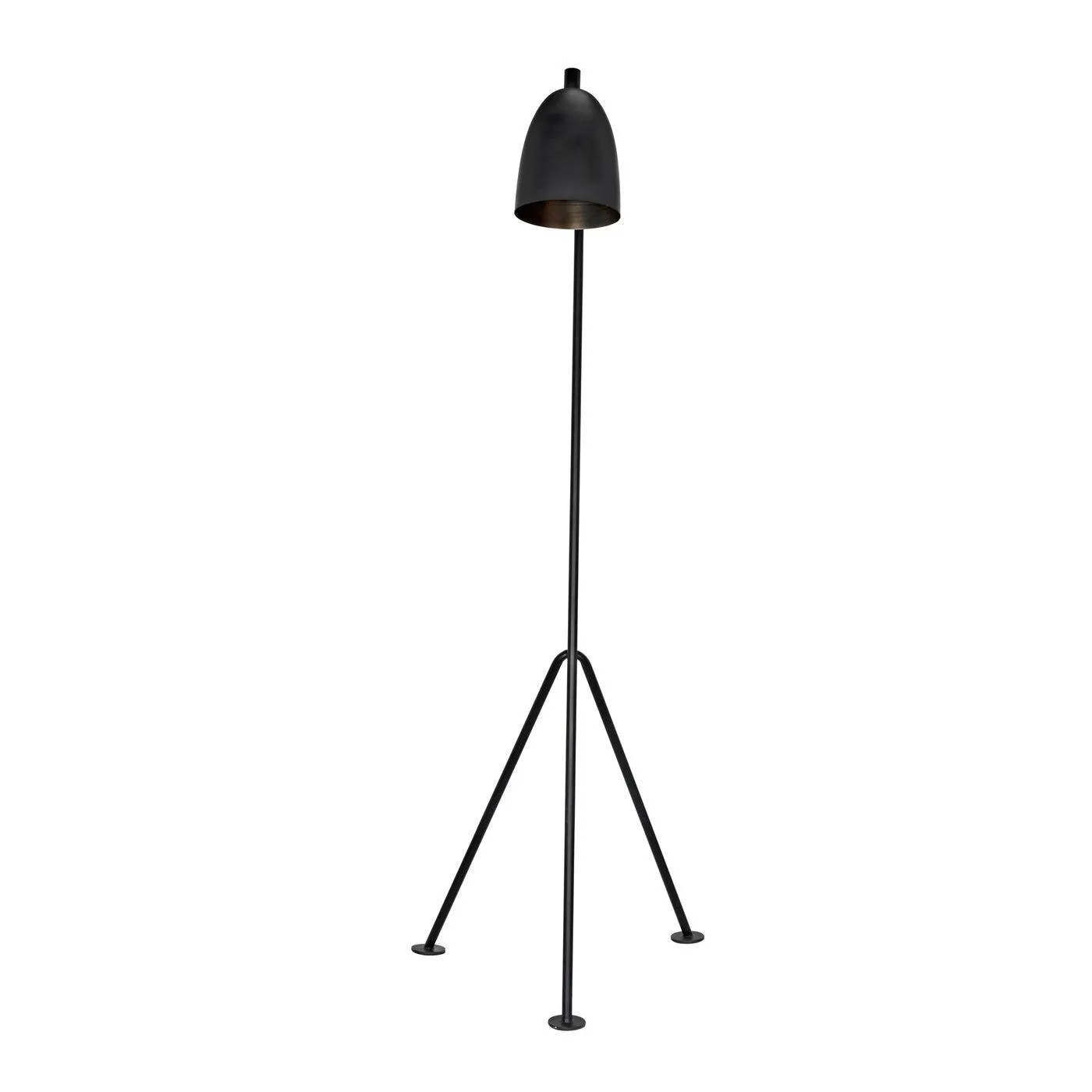 Asti Floor Lamp, Black Steel
