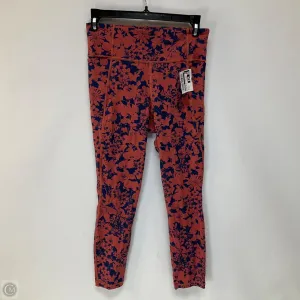 Athletic Leggings By Lululemon In Floral Print, Size: 6