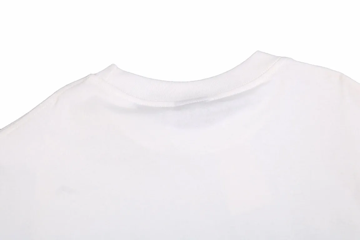 BALENCIAGA GRAFFITI LOGO T-SHIRT WHITE