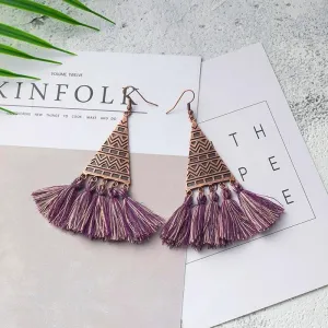 Barbados Tassel Earrings