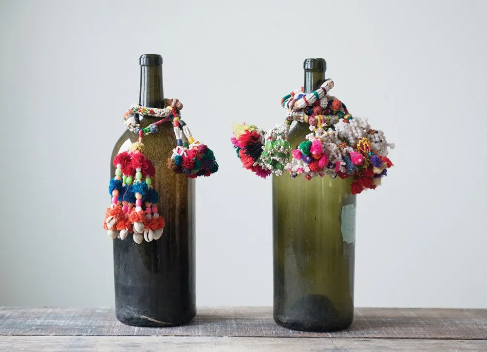 Beaded Wine Charms