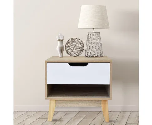 Bedside Table Manly Drawers Nightstand Unit Cabinet Storage