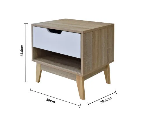 Bedside Table Manly Drawers Nightstand Unit Cabinet Storage