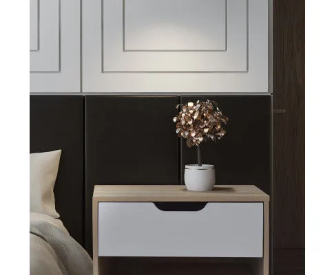 Bedside Table Manly Drawers Nightstand Unit Cabinet Storage
