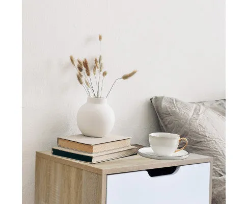 Bedside Table Manly Drawers Nightstand Unit Cabinet Storage