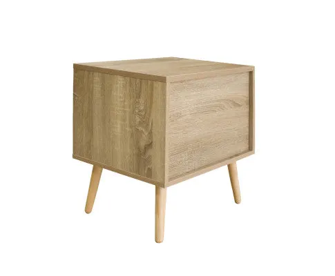 Bedside Table Paddington Drawers Nightstand Unit Cabinet Storage