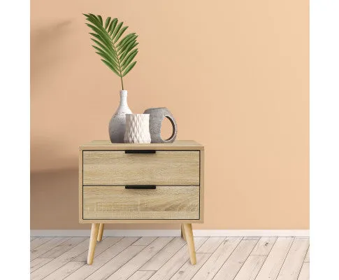 Bedside Table Paddington Drawers Nightstand Unit Cabinet Storage