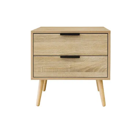 Bedside Table Paddington Drawers Nightstand Unit Cabinet Storage