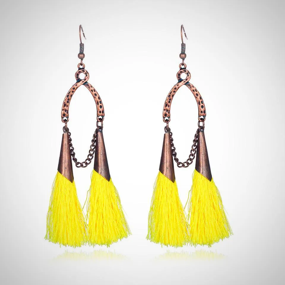 Belize Tassel Earrings
